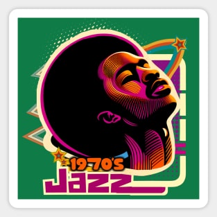 1970's Retro jazz Magnet